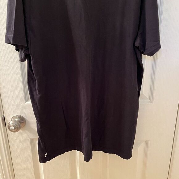 Standard James Perse Black Short Sleeve V Neck T-Shirt Men's Size 5 XXL MLJ3352 - Picture 9 of 10